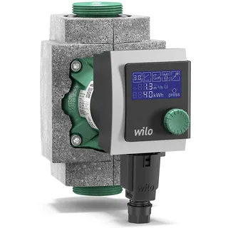 WILO Wilo-Stratos PICO plus 30/1-4, Hocheffiziente Heizungspumpe, Nassläufer-Umwälzpumpe, Baulänge 180mm