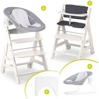 hauck Beta Plus White 5-tlg. Newborn Set - Hochstuhl