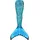 XTREM Toys and Sports FIN FUN Meerjungfrau Tidal Teal