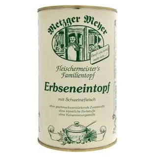 metzger-meyer Fertiggericht Erbseneintopf mit Schweinefleisch 1,2 L
