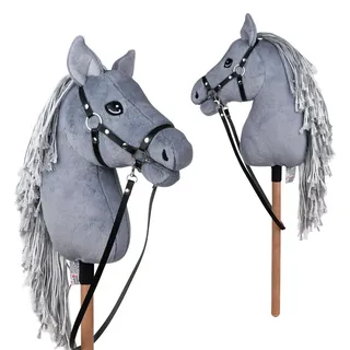 pink papaya Steckenpferd Ronja 34 cm Grau/Pink
