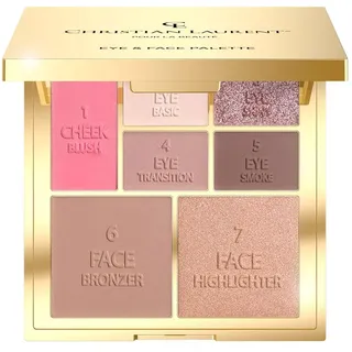 Christian Laurent Multifunktionale Palette für Gesichtskonturierung und Augen-Make-up