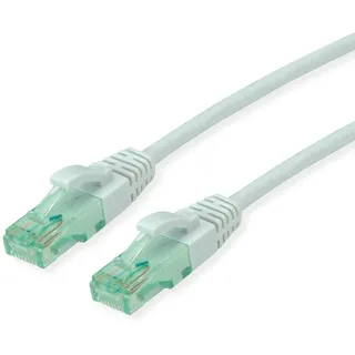 roline recycled material ROLINE RM Patchkabel Kat.6A UTP, grau, 0,3 m