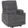 MCombo Relaxsessel 7033 Chenille 88 x 110 x 83 Grau elektrisch mit Liegefunktion