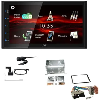 JVC Bluetooth 2DIN DAB+ Autoradio für Hyundai Santa Fe I 2004-2006