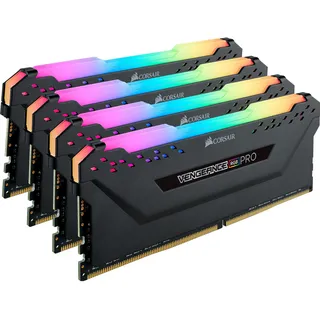 32GB (4x8GB) DDR4 3600MHz C18 XMP 2.0 Enthusiast LED-Beleuchtung Speicherkit Schwarz