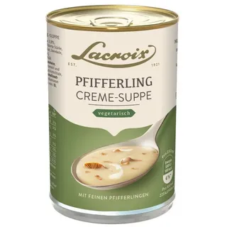 Lacroix Fertiggericht, Lacroix Pfifferling Creme Suppe fein mit Pfifferlingen 400ml