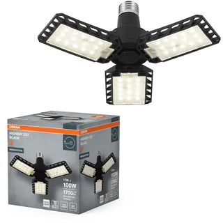 Osram Highbay Blade E27 17W 840 E27 Black 4099854429255 Deckenfluter EEK: F (A - G) E27 17W Schwarz,