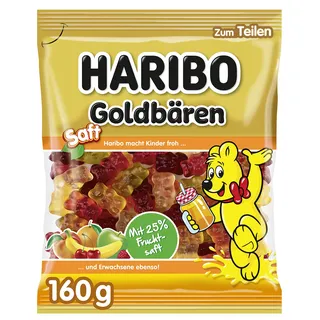 HARIBO Saft Goldbären Fruchtgummi 160,0 g
