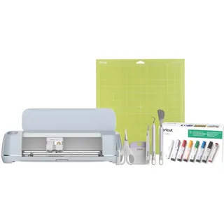 Cricut Maker 3 + Starterset + Werkzeugset + Schneidematte