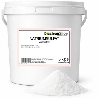 Natriumsulfat wasserfrei E514(i) 5kg – Pharmaqualität – kristallines Pulver