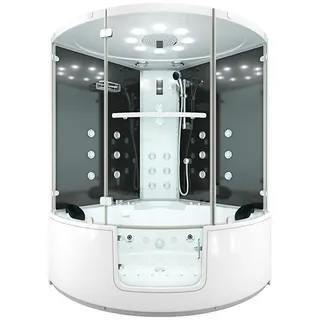 AcquaVapore Whirlpool Dusche Duschkabine K60-SW-TH 140x140cm OHNE Zusatzoptionen