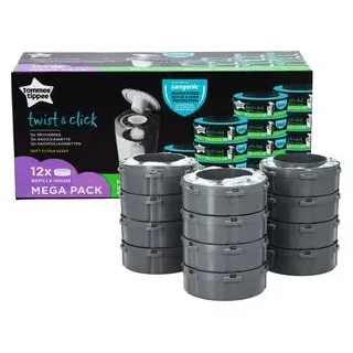 TOMMEE TIPPEE Twist & Click Nachfüllkassette 12 Stück