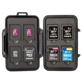 INTEGRAL Speicherkartenetui für 8 SD + 8 Micro SD