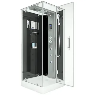 AcquaVapore AquaVapore Duschkabine Komplettdusche D38-13R0 Fertigdusche Dusche 90x90 cm