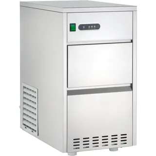 GastroHero Eiswürfelbereiter ECO 24 kg/24h Hohlkegel Eiswürfelmaschine Bar Gastronomie Edelstahl luftgekühlt