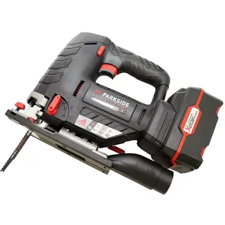 PARKSIDE PERFORMANCE® Akku-Stichsäge 20V Akku Stichsäge PPSTDA 20 (inkl. 4Ah Akku), Bürstenloser Motor (Brushless Motor)