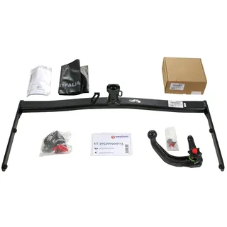 Westfalia Abnehmbare Anhängerkupplung inkl 13-pol fzg.-spez. Elektrosatz | Audi A3 Sportback (BJ 09/2004-01/2013) - inkl Quattro, S-Line