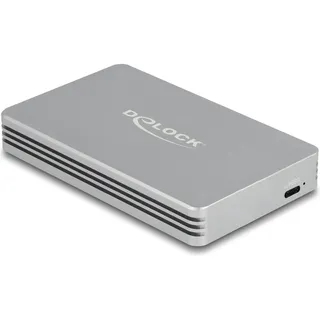 DeLock USB4 40 Gbps Gehäuse für 1 x M.2 NVMe SSD - Tool Free