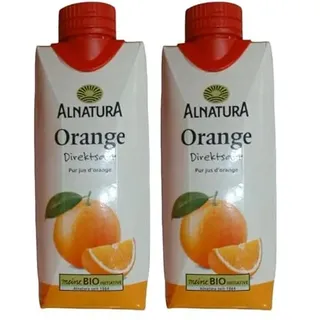 Alnatura Bio Orangensaft, 330ml (Packung mit 2)