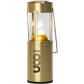 UCO Kerzenlaterne, Messing, 16,5 cm