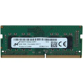 Micron MTA8ATF1G64HZ-2G6E1 8GB DDR4 2666MHz Arbeitsspeicher Module (8 GB, 1 x 8 GB, DDR4, 2666 MHz, 260-pin SO-DIMM)