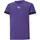 Puma teamRISE Trikot Kinder prism violet/black/white 176