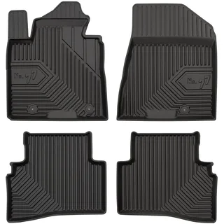 FROGUM No.77 Gummimatten Ganzjahresset von Auto Fußmatten Autofussmatten für Hyundai Tucson III 2015-2020, für Kia Sportage IV 2015-2018 | Langlebiges TPE Material