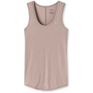 SCHIESSER Damen Tanktop Unterhemd Personal Fit Wander-Shirt, Braun_147197, XXL EU