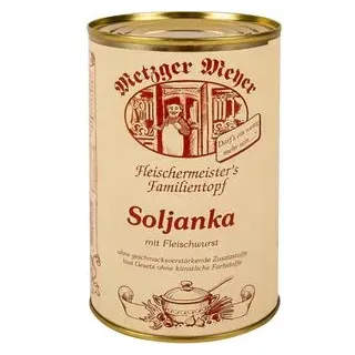 metzger-meyer Fertiggericht Soljanka mit Fleischwurst 1,16 kg