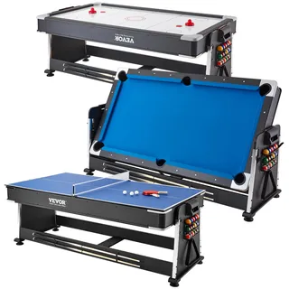 VEVOR Air Hockey Tisch, Spieltisch für Erwachsene, Kinder, Ältere