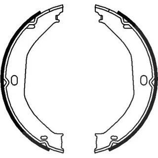 Textar Bremsbackensatz, Feststellbremse