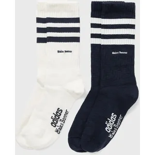X WALES BONNER 3 STRIPE SOCK - blue - S