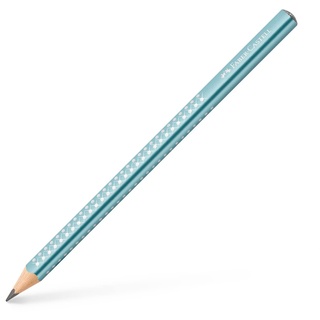 Faber-Castell Jumbo Sparkle Bleistift B ocean blue, 1 St.