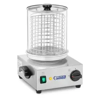 Royal-Catering Würstchenwärmer Hot-Dog-Maker, Edelstahl, 28x40x31cm, ca. 40 Würste, 6 Liter