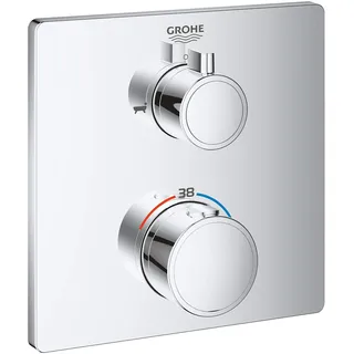 Grohe Grohtherm Thermostat-Wannenbatterie Chrom