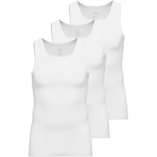 Ammann Achselhemd AMMANN "3er Pack Athletic Shirt Day Modern / Close to you", Herren, Gr. 5, N-Gr, weiß, Obermaterial: 93% Baumwolle CO. 7% Elasthan EL., Unterhemden