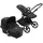 mit Liegeaufsatz und Sitz black/midnight black
