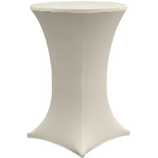 Trutzholm Stehtischhusse Beige Ø 60 cm
