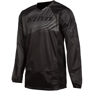 Klim Dakar Langarm-trikot - Black - L