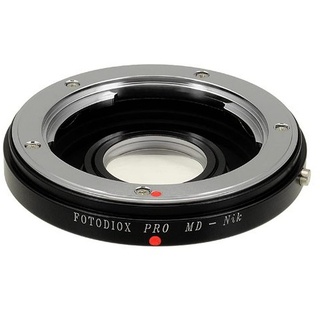 Fotodiox Pro Lens Mount Adapter Compatible with Minolta MD Lenses on Nikon F-Mount Cameras