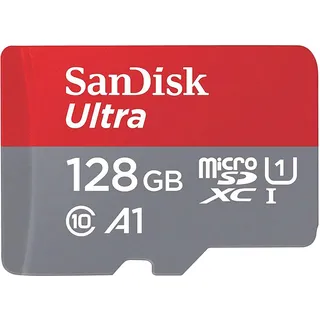 + SD-Adapter UHS-I U1 A1 120 MB/s 128 GB