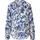 mit All-over-Print Blau/Weiß 34