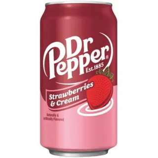 Dr Pepper Dr. Pepper Strawberries & Cream 355ml Erfrischungsgetränk