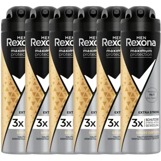 6 x Rexona Men Maximum Protection Sport Defence  Anti Transpirant jeweils 150ml