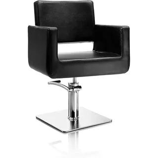 Xanitalia Pro Hair King Friseurstuhl, quadratisch, Schwarz, 5470 g