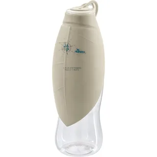 Hunter Outdoor Trinkflasche mit Silikonnapf List 550 Milliliter Hundenapf beige