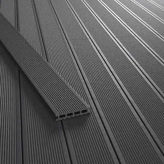 KOVALEX WPC Terrassendiele 300 cm steingrau