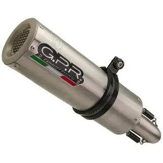 Gpr Exhaust Systems Honda Cmx 1100 Rebel 2021-2023 Db Killer Zugelassener Schalldämpfer Mit Verbindungsrohr - M3 Inox / Brushed Stainless Steel - Homologated
