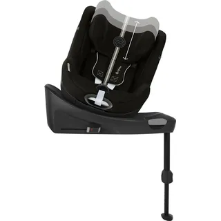 Cybex Sirona Gi i-Size Plus Moon Black + Neugeboreneneinlage + Base